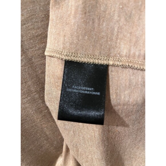 Lafayette 148 womens Scoop Neck Knit Tunic Top size XXL Tan Dolman Sleeve $498 - Picture 4 of 11